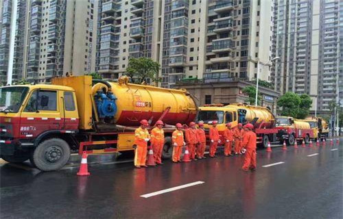 万柏林市政管道清淤