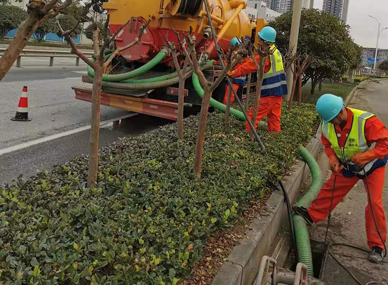 万柏林市政管道清淤
